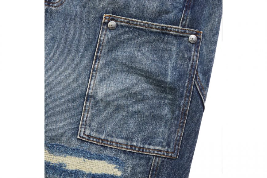 AES 24 AW Patchwork Detailed Distressed Jorts (10)