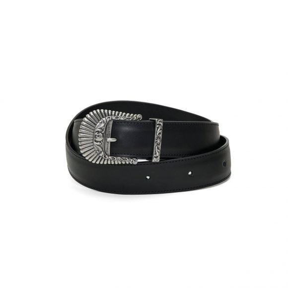 AES 24 SS Skull Engraved Buckle Belt (1)