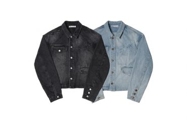 ANONYMOUS TALKING 24 AW Asymmetrical Denim Jacket (0)