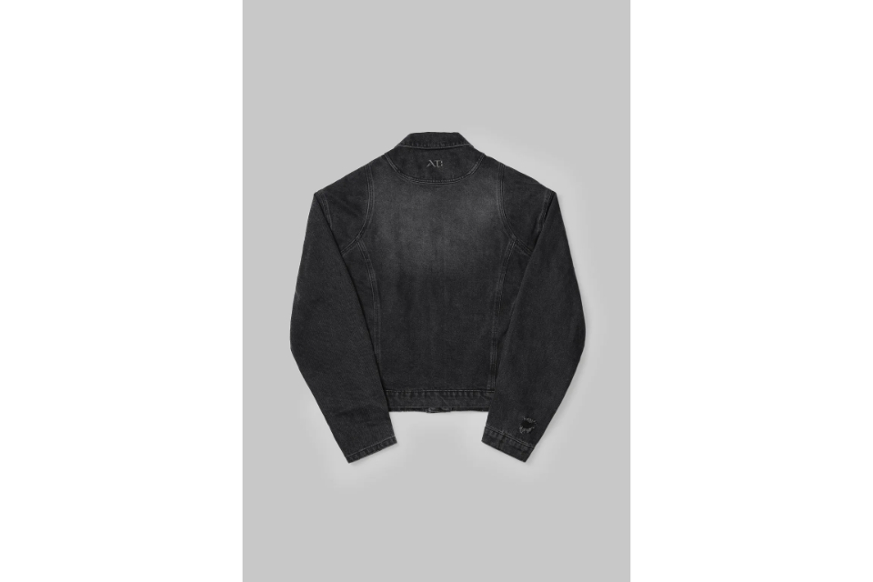 ANONYMOUS TALKING 24 AW Asymmetrical Denim Jacket (10)