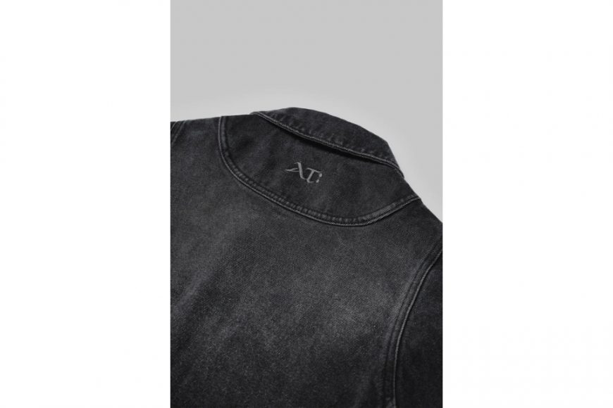 ANONYMOUS TALKING 24 AW Asymmetrical Denim Jacket (13)