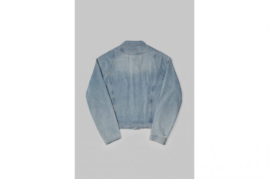 ANONYMOUS TALKING 24 AW Asymmetrical Denim Jacket (15)