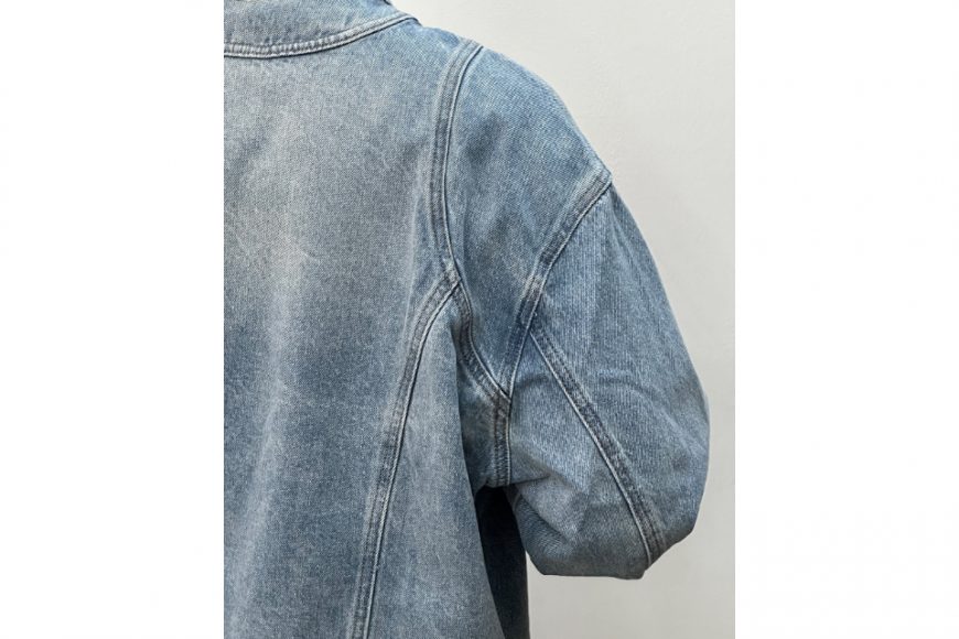 ANONYMOUS TALKING 24 AW Asymmetrical Denim Jacket (8)