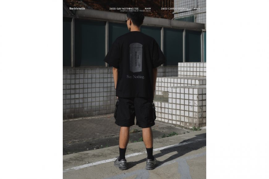 ANONYMOUS TALKING 24 SS Say Nothing Tee (2)