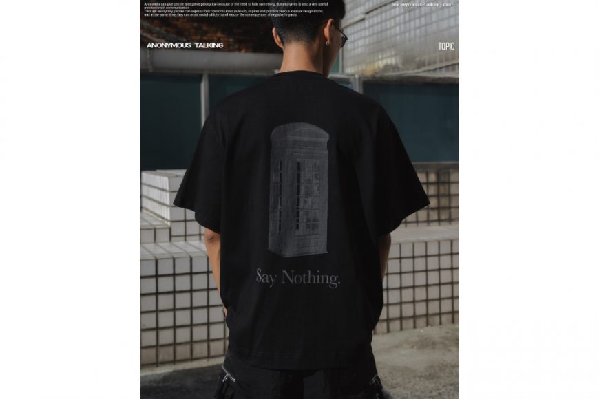 ANONYMOUS TALKING 24 SS Say Nothing Tee (4)