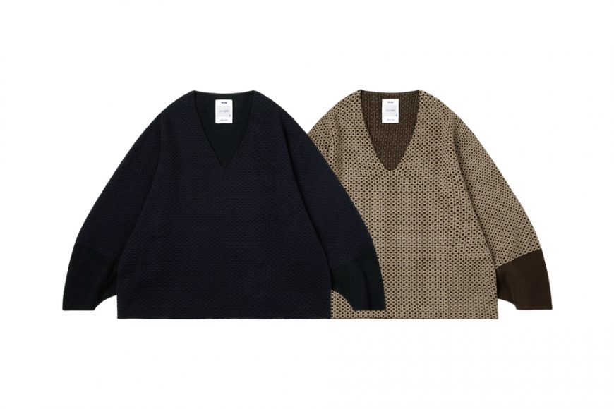 MELSIGN x plain-me AW Check Check Knit Sweater (0)