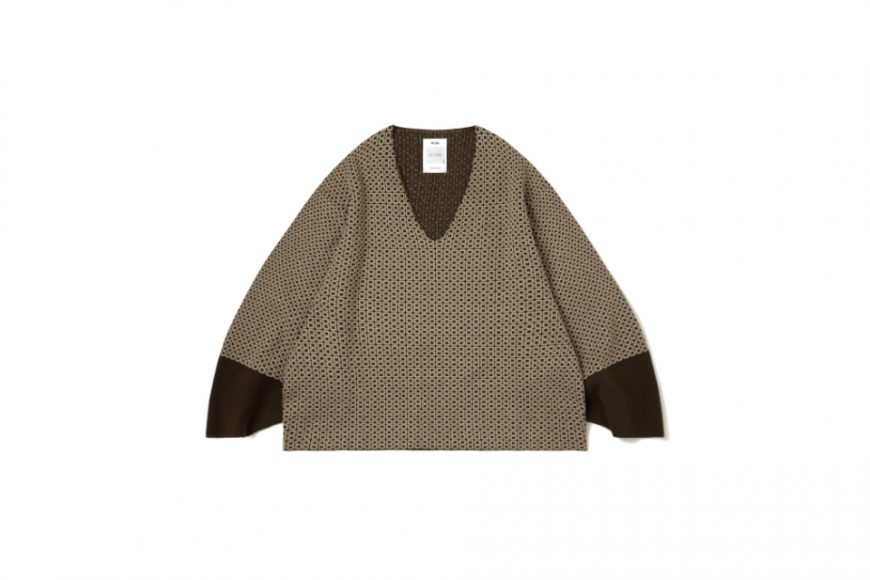 MELSIGN x plain-me AW Check Check Knit Sweater (11)