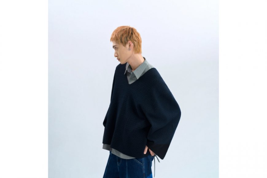 MELSIGN x plain-me AW Check Check Knit Sweater (3)