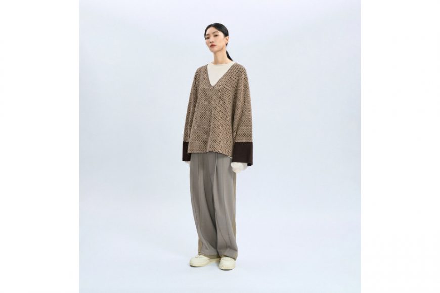 MELSIGN x plain-me AW Check Check Knit Sweater (5)