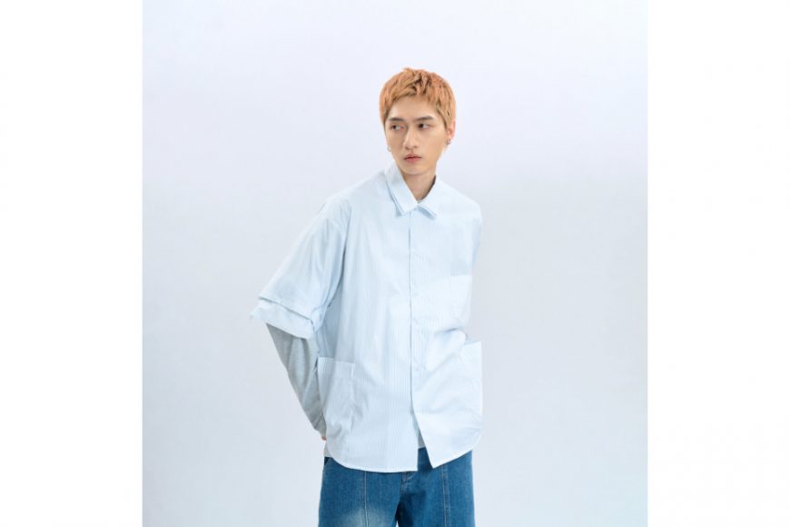 MELSIGN x plain-me AW DND Oversized Pocket Shirt (4)