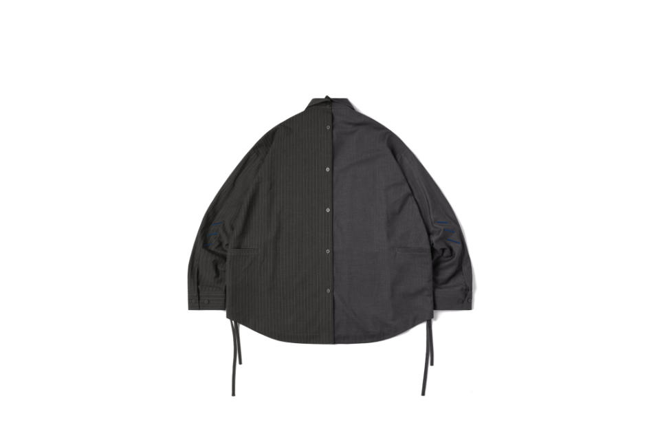 MELSIGN x plain-me AW Half Day Pinstripe Shirt (10)
