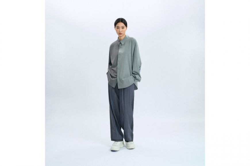 MELSIGN x plain-me AW Half Day Pinstripe Shirt (5)