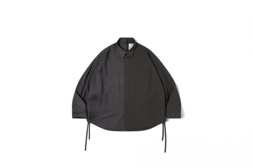 MELSIGN x plain-me AW Half Day Pinstripe Shirt (9)