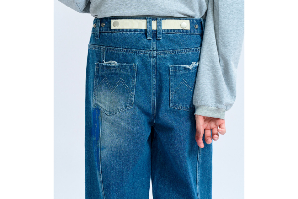 MELSIGN x plain-me AW Paid Time Off Denim Jeans (4)