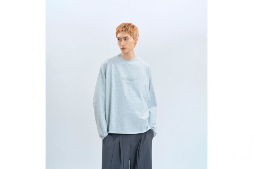 MELSIGN x plain-me AW TIGHT SCHEDULE Loose Fit LS Tee (6)