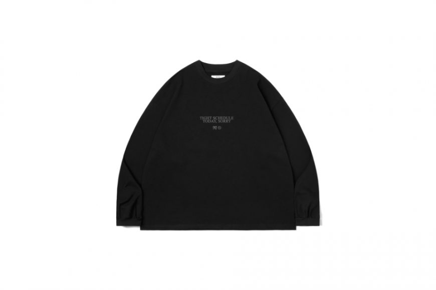 MELSIGN x plain-me AW TIGHT SCHEDULE Loose Fit LS Tee (7)