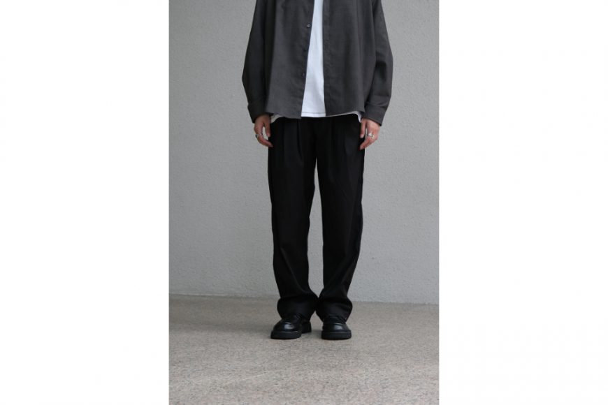 NURARI 24 AW 24- Civ. Classic piping slacks (3)