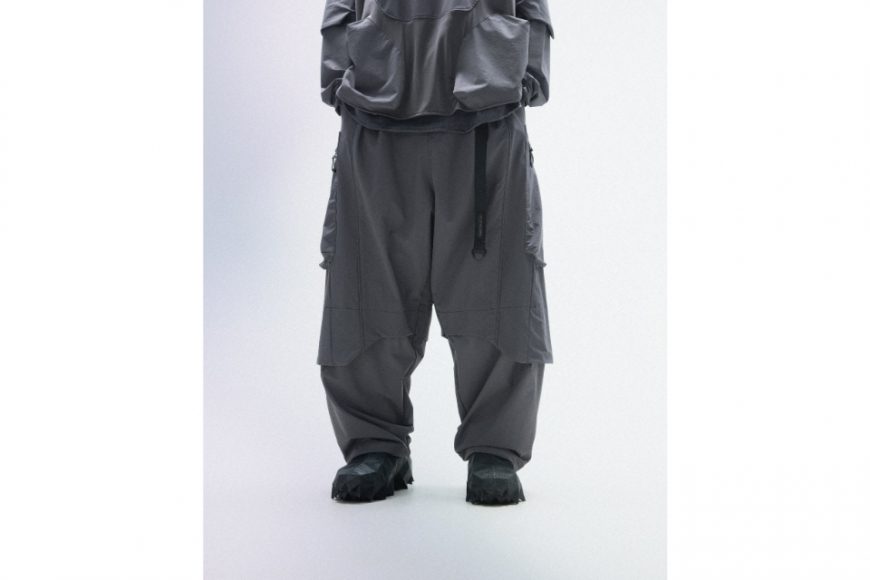 OCTO GAMBOL 24 AW Linear Vertical Sukkiri Pants (5)