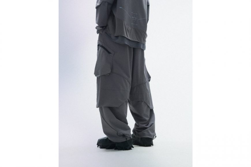 OCTO GAMBOL 24 AW Linear Vertical Sukkiri Pants (6)