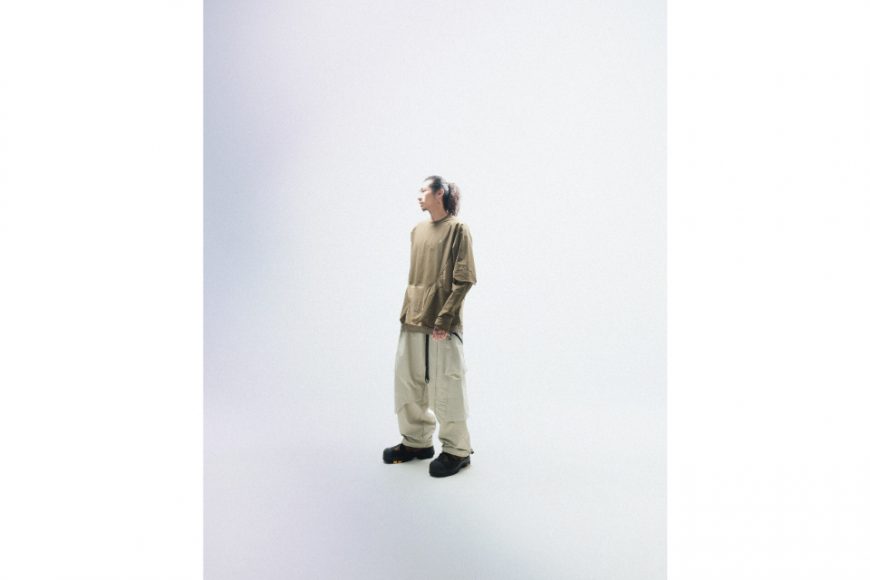 OCTO GAMBOL 24 AW Linear Vertical Sukkiri Pants (7)