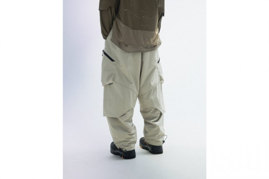 OCTO GAMBOL 24 AW Linear Vertical Sukkiri Pants (9)