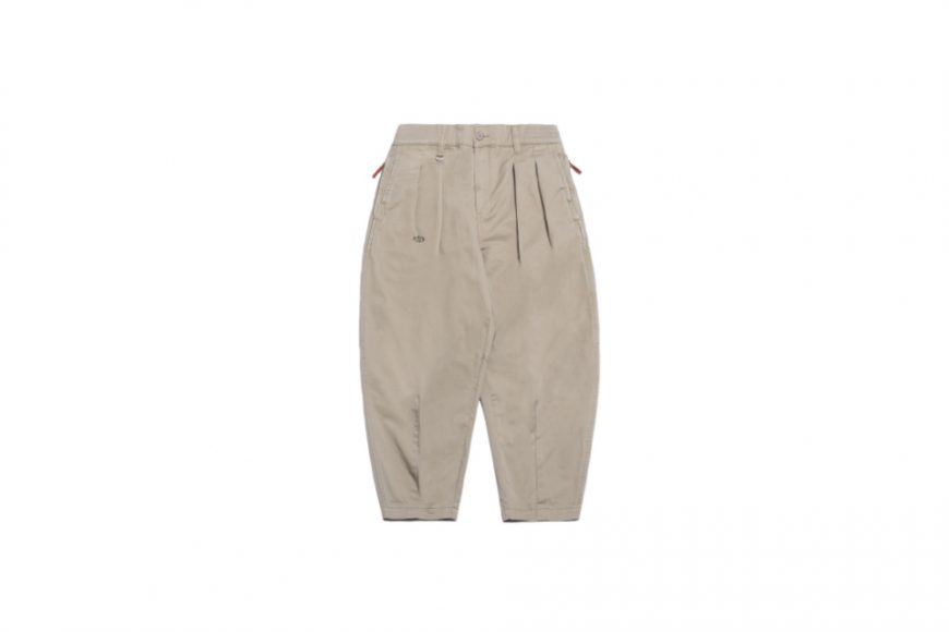 PERSEVERE 24 AW Double Pleated Balloon Tapered Pants (25)