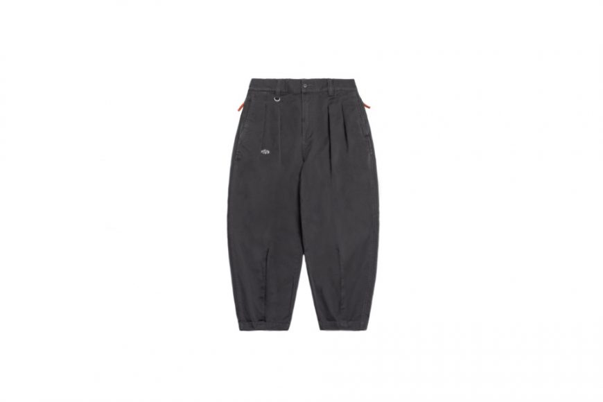 PERSEVERE 24 AW Double Pleated Balloon Tapered Pants (32)