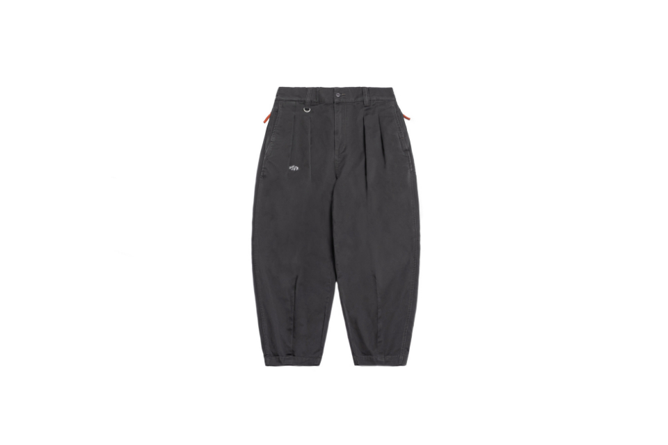PERSEVERE 24 AW Double Pleated Balloon Tapered Pants (32)