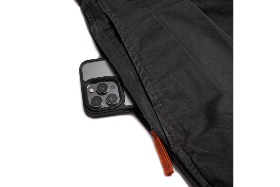 PERSEVERE 24 AW Double Pleated Balloon Tapered Pants (36)