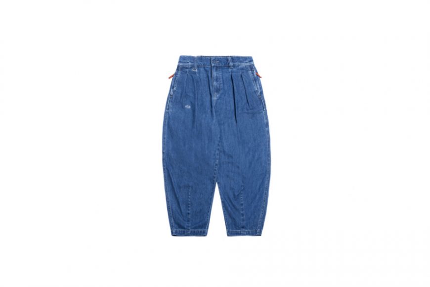 PERSEVERE 24 AW Double Pleated Balloon Tapered Pants (39)