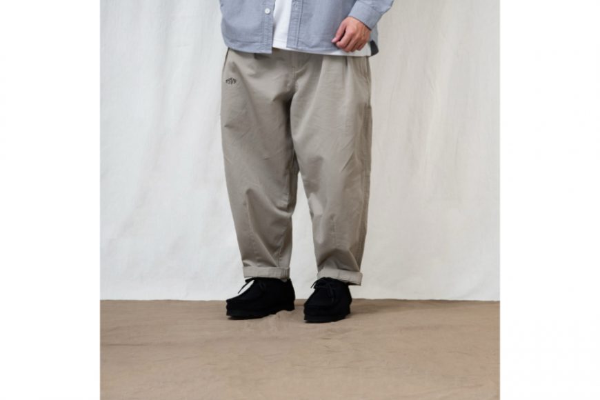 PERSEVERE 24 AW Double Pleated Balloon Tapered Pants (7)