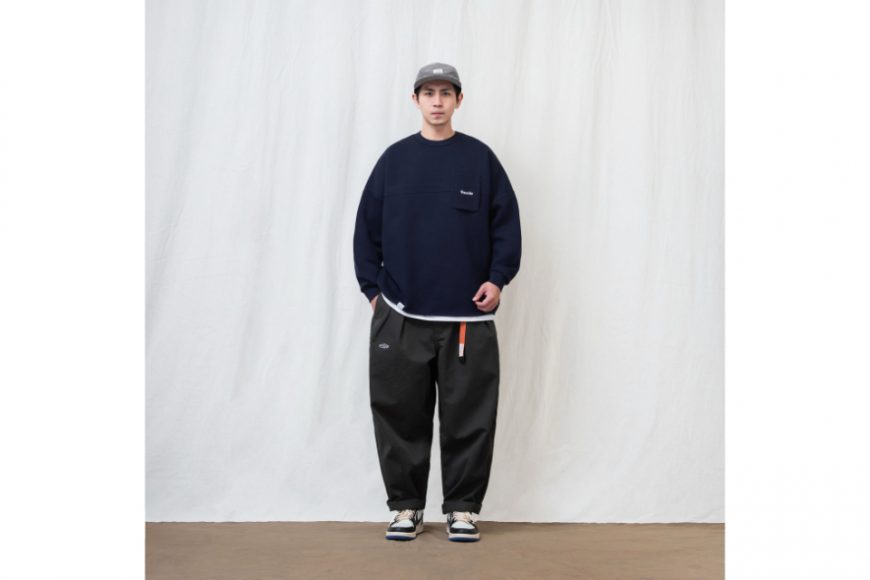 PERSEVERE 24 AW Double Pleated Balloon Tapered Pants (9)