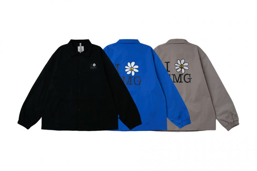 SMG 24 FW Flower Graphic Coach Jacket (0)