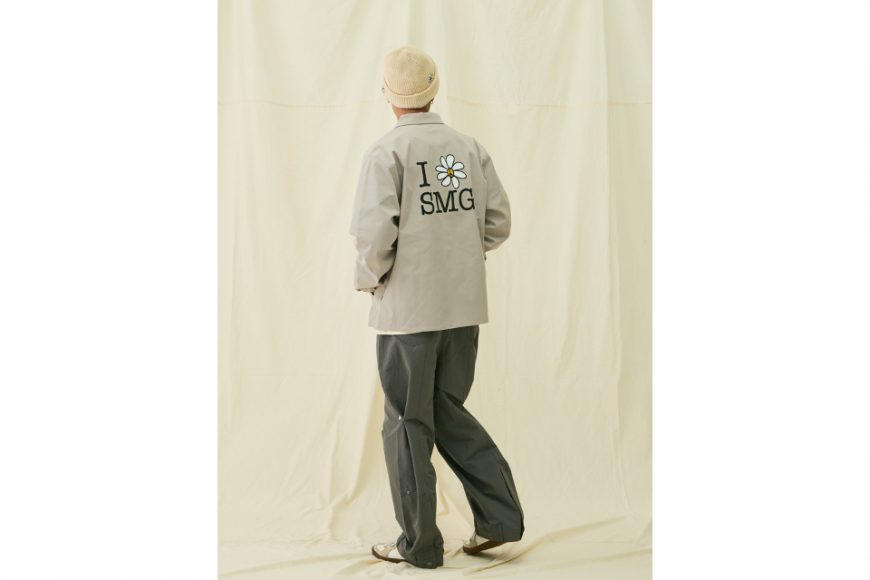 SMG 24 FW Flower Graphic Coach Jacket (10)