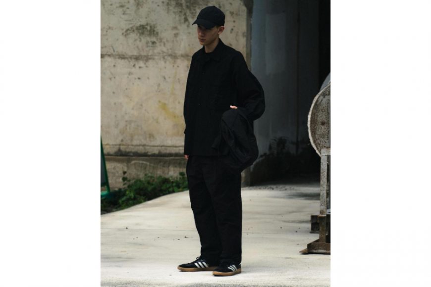 idealism 24 AW Black Type Shirt (1)