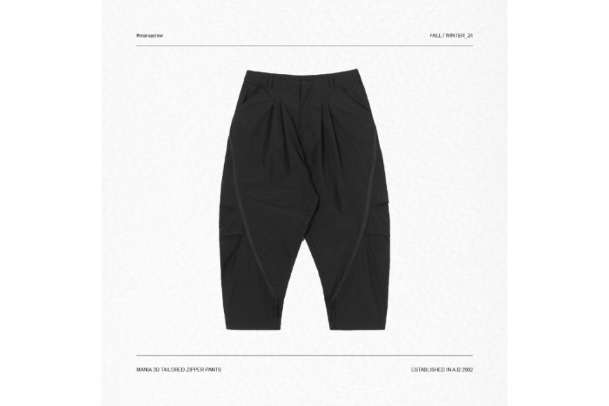 MANIA 24 AW 3D Tailored Zipper Pants (9)