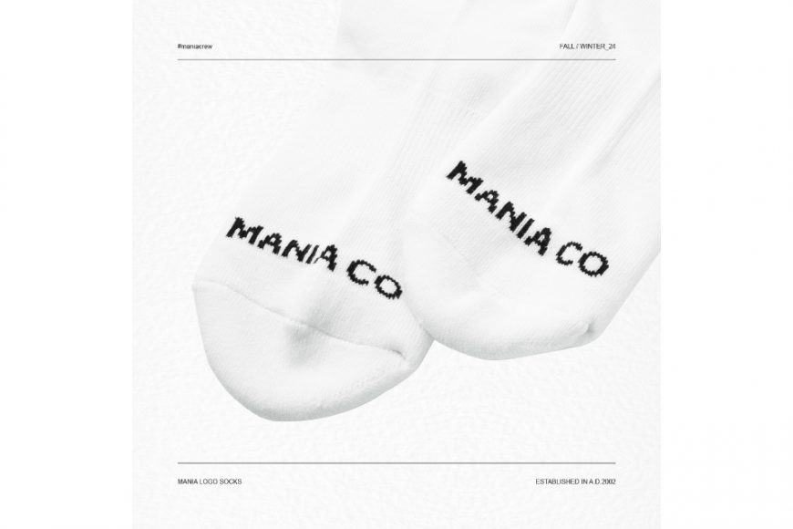 MANIA 24 AW Logo Socks (3)