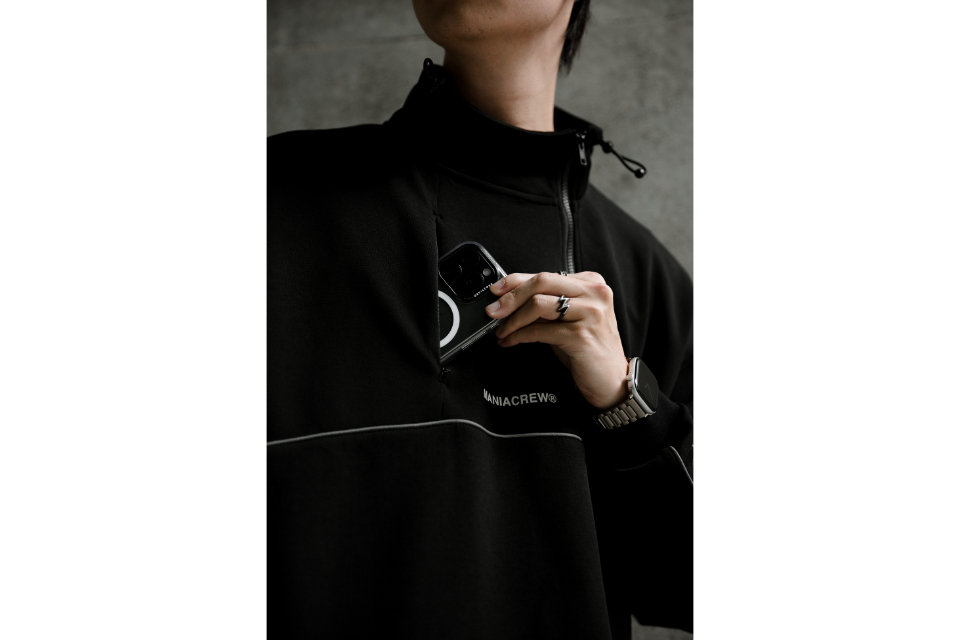 MANIA 24 AW Piping Smock Sweatshirt (4)