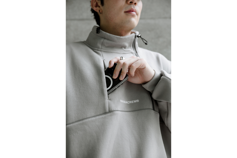 MANIA 24 AW Piping Smock Sweatshirt (9)
