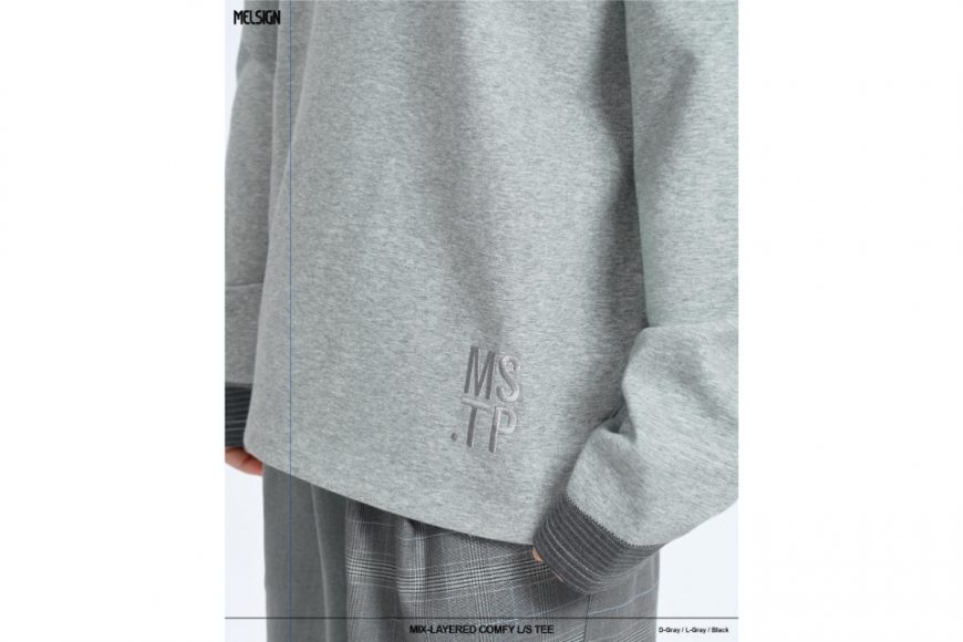 MELSIGN 24 AW Mix-Layered Comfy LS Tee (6)