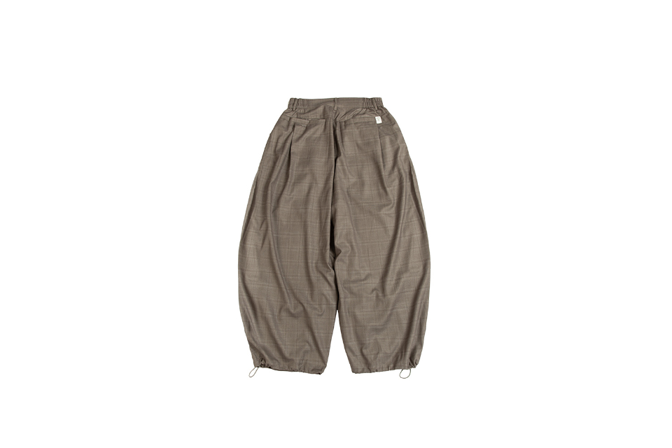 NURARI 24 AW 24- Civ. Tekusucha circular pants (21)