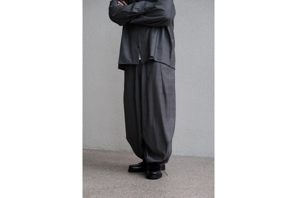 NURARI 24 AW 24- Civ. Tekusucha circular pants (5)