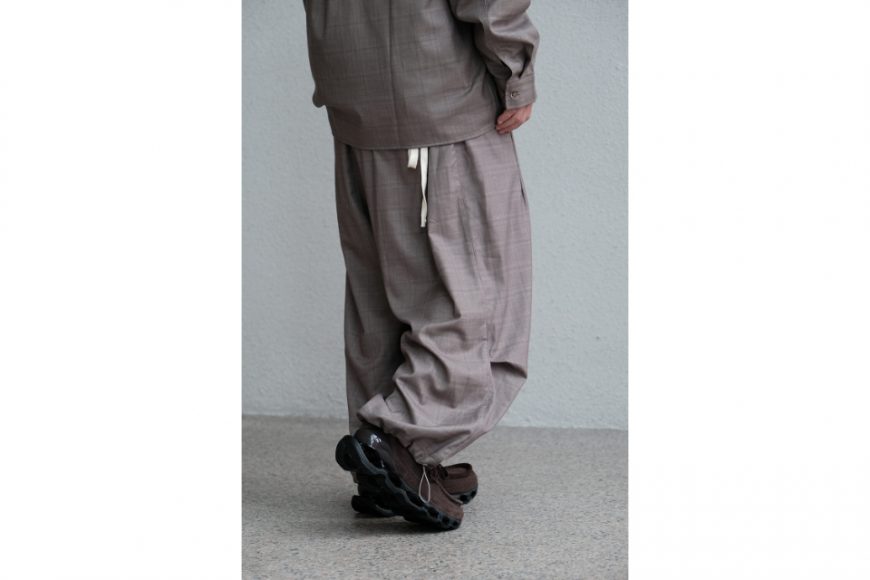 NURARI 24 AW 24- Civ. Tekusucha circular pants (9)