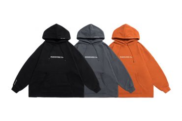 PERSEVERE 24 AW Brand Logo Classic Washed Hoodie (0)