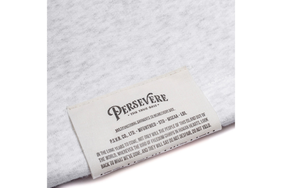 PERSEVERE 24 AW Brand Logo Classic Washed Sweatshirt (16)