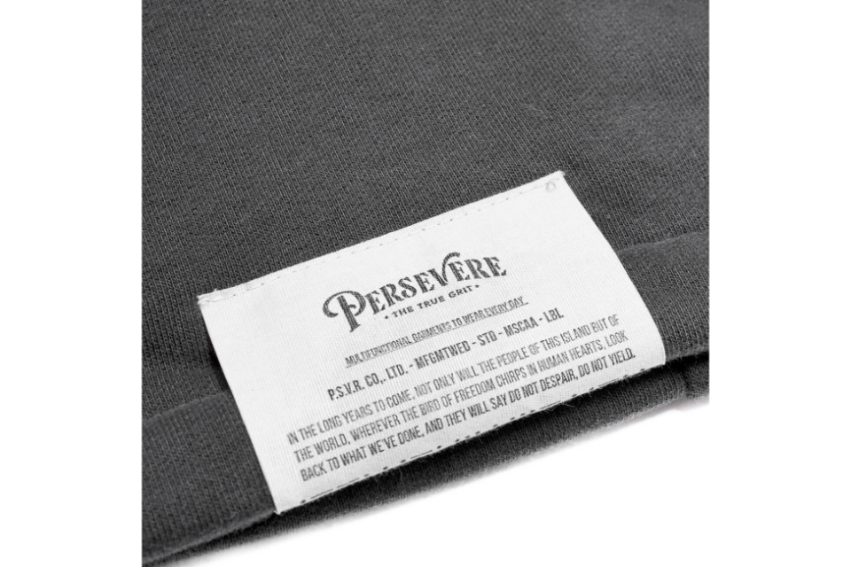 PERSEVERE 24 AW Brand Logo Classic Washed Sweatshirt (24)
