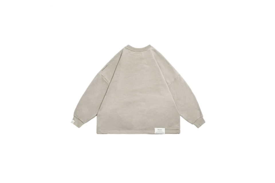 PERSEVERE 24 AW Brand Logo Classic Washed Sweatshirt (27)