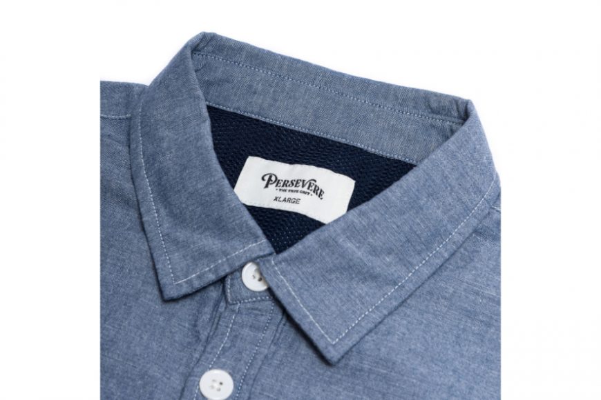 PERSEVERE 24 AW Brand Logo Long-Sleeve Shirts (27)