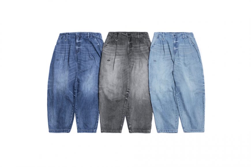 PERSEVERE 24 AW Enzyme-Stonewashed Faded Jeans (0)