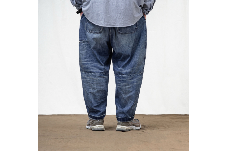 PERSEVERE 24 AW Enzyme-Stonewashed Faded Jeans (12)
